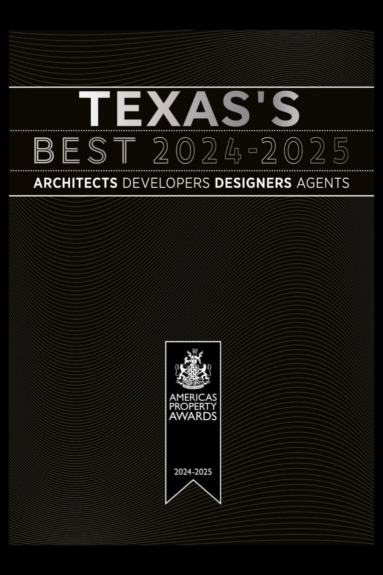 USA Property Awards Ice Interior Design Best of Texas 2024 2025 Book Cover